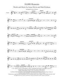 I hope you all love it as much as i do ♡ link to free sheet music is posted. 10 000 Reasons Original Key Violin By Matt Redman Digital Sheet Music For Individual Part Sheet Music Single Solo Part Download Print H0 312449 217545 Sheet Music Plus