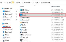You may even change the icons of existing.exe programs if you like. How To Change The Location Of Desktop Folder In Windows 10 My Microsoft Office Tips