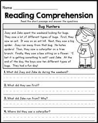 First Grade Reading Comprehension Passages Set 1 First Grade Reading Comprehension Teaching Reading Comprehension 2nd Grade Reading Comprehension