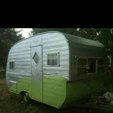 56 Jewel Travel Trailer Vintage Travel Trailers Vintage Campers Trailers Vintage Trailers