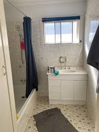 Whether you are searching for inspiration and design tips for your bathroom or looking for some expert advice, you can find it all here. Painted Old Bathroom And Tile Bunnings Workshop Community