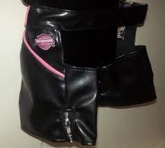 Harley Davidson Infant Baby Or Teddy Bear Leather Chaps New Bear Leather Harley Baby Harley Davidson Merchandise