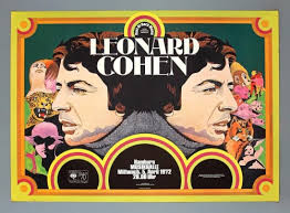 Check out this unique and colorful poster for Leonard's performance at  Musikhalle in Hamburg, Germany
