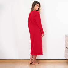 Vous êtes plutôt dentelle, coton ? Chemise De Nuit Polaire Manches Longues Blancheporte