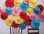 Paper Fan Backdrop For Birthday