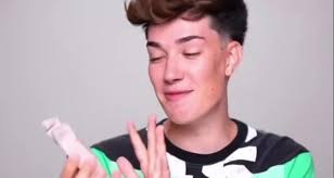 James Charles testando boca rosa🇧🇷🩶 #jamescharles #brasil #bocaros...