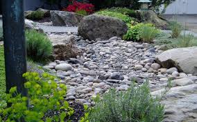 Consider these factors when you select landscape rocks and stones choose a small rounded stone, such as river rock or finely crushed rock, for walkways, paths and dog runs as it is easier to walk on. Winter Landscaping With Decorative Rock Portland Rock And Landscape Supply