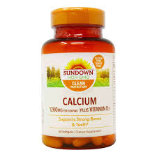 5 ways to benefit more from calcium supplements. Sundown Naturals Calcium Plus Vitamin D3 1 200 Mg 60 Softgels Evitamins Com
