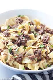 Cook over medium heat until the pancetta renders it's fat and begins to. Beef And Noodles With Leftover Mississippi Pot Roast Belle Of The Kitchen