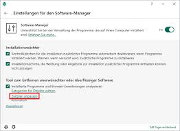 Blockieren Der Installation Unerwunschter Programm Mithilfe Des Software Managers In Kaspersky Internet Security 20 Blitzhandel24 Hilfe Center