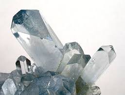 Celestite Also Known As Celestine Is A Clear Or Sometimes Pale Bluish White Crystal Sky Blue Hence The Name Stones And Crystals Celestite Rocks And Gems