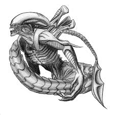 When it appears, it could be sharp reminder of death. Xenomorph Tattoo Design By Havocschampion Flying Tattoo Alien Tattoo Xenomorph