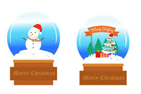 Download Christmas Globe Vector Graphic By Griyolabs Creative Fabrica Di 2020 SVG Cut Files