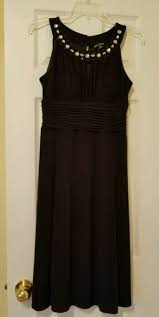 Signature By Sangria Gorgeous Black Dress In Size 6 In Excellent Condition Fashion Clothing Shoes Accesso Gorgeous Black Dress Sangria Dress Black Dress