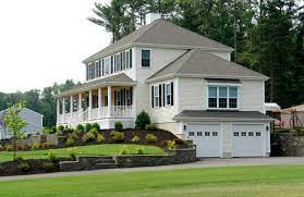 2200 Sq Ft Colonial With Two Car Garage Under 2 Garage House Plans Colonial House Colonial House Plans