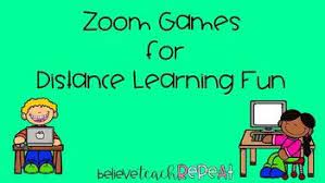 Zoom Or Google Meet Games For Distance Learning Fun Distance Learning Student Games Homeschool Learning