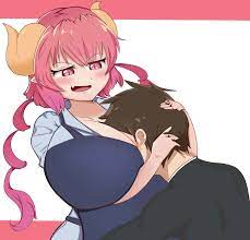 Anime boobs smothering
