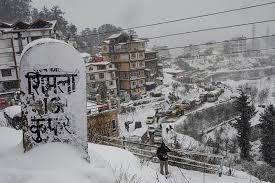For accurate weather forecast and updates, download skymet weather (android app | ios app) app. Shimla Weather Breathtaking Images Of Season S First Snowfall In The Queen Of Hills The Financial Express