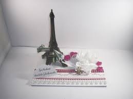 Ihr sucht kreative ideen für geldgeschenke zur hochzeit? Geldgeschenk Hochzeit Paris Eiffelturm Reise Hochzeitsreise Flitterwochen Frankreich