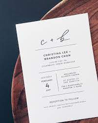 Minimalist Black And White Hand Lettered Wedding Invitations Minimalist Wedding Invitations Classy Wedding Invitations Modern Wedding Invitations