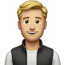 tom crossman with ginger hair crying emoji