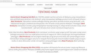 Malaysia's weaker local currency made its exports paid for in stronger us dollars relatively less expensive for international buyers. Tak Berani Tanggung Risiko Dengan Best Products Malaysia