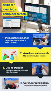 How To Clean A Computer Screen In 2020 Computer Screen Laptop Screen Computer