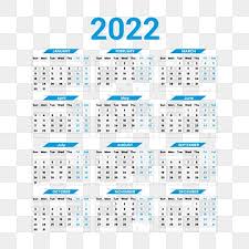 Download kalender 2022 med helligdage. Desain Kalender 2022 Gambar Png File Vektor Dan Psd Unduh Gratis Di Pngtree