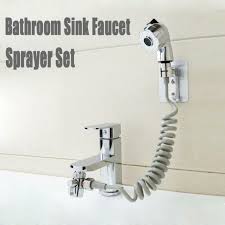Bathroom Faucet Sprayer Sprinkler Base Hose Valve Set For Hand Basin Sink G1 2 20mm Thread Spray Taps Aerator Shower Head Holder Shower Heads Aliexpress