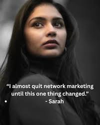 Thank you, network marketing. 💯 But not for the reasons most people say  it. I never made money. I wasn't the one with a flashy team or a paycheck  to post about.