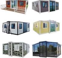 Prefab Extended Foldable Container House Modular Prefabricated Extensible  Container Homes