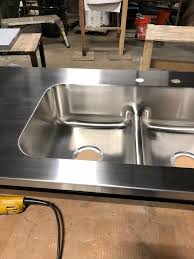 stainless steel countertops custom