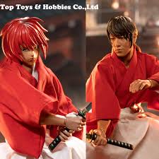 Kenshin himura (takeru satoh) is a legendary swordsman. Full Set Rurouni Kenshin 1 6 This Ronin Warrior Figure Model Toy With 2 Heads And Samurai Swords For Collection Action Figures Aliexpress