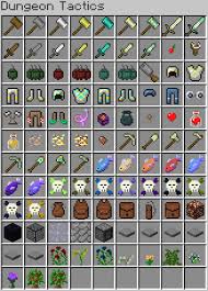 Dungeon Tactics Mod 3 Minecraft Mods Minecraft Crafting Recipes Minecraft 1