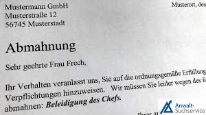 Mit ihrem unentschuldigten fernbleiben am 00.00.0000 haben sie gegen diese vertraglich vereinbarte vereinbarung verstoßen. Arbeitsrecht Wann Darf Der Arbeitgeber Eine Abmahnung Aussprechen