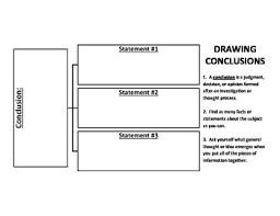 Drawing Conclusions Chart Worksheets Teaching Resources Tpt I am obsessed with having anchor charts hanging in my classroom! teachers pay teachers