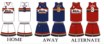 Shop denver nuggets mens jerseys in official swingman styles at fansedge. Denver Nuggets Jersey Rebrand Idea Denver Stiffs