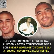 Manny Gamburyan shares a shocking story about being bitten by Rickson  Gracie's son during a jiu-jitsu tournament, an incident that changed his  approach to the sport forever. >> Full story 👇