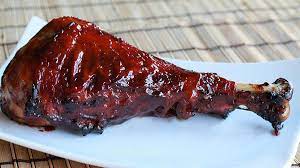 Smoked Turkey Legs With Whiskey Glaze Recipe On Food52