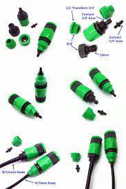 Visit To Buy 1 Pcs Brand New 4 7mm Or 8 11mm Telescopic Joint Garden Water Hose Pacifier Shape Quick Connectors Imp Water Garden Garden Irrigation Water Hose