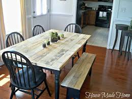 Home And Garden Diy Ideas Photos And Answers Diy Farmhouse Table Diy Kitchen Table Diy Farmhouse Table Plans