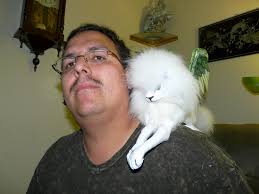 Lady Hennessey and Cerberus having a lazy afternoon after spending morning  in the woods