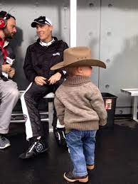 Cutest Guy With A Cowboy Hat And Boots Keelan Harvick Racing Girl Kevin Harvick Tony Stewart