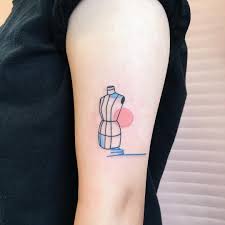 Dress Form Tattoo Tattoos Geometric Tattoo Tattoo Inspiration