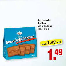 In und um hamburg weiss man diese köstlichkeit bereits seit mehr als 225 jahren zu schätzen, kemm'sche kuchen haben sich gehalten, obwohl die ursache für ihre. Kemm Sche Kuchen Angebot Bei Markant