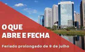 De acordo com a lei n. Saiba O Que Abre E Fecha Na Capital Paulista Durante O Feriado De 9 De Julho