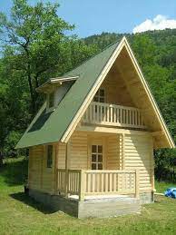 56 Tiny House Plans Idea For Your Family Homiku Com Small Cottage House Plans Wooden House Design Tiny House Cabin
