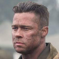 Brad Pitt Fury Hairstyle Men S Hairstyles Haircuts 2020