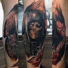 70 Mortal Kombat Tattoos For Men Gaming Ink Design Ideas