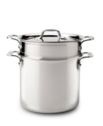Check spelling or type a new query. All Clad Stainless Steel Stock Pot With Colander 7 Qt Pasta Pentola All Clad Kitchen Macy S Kitchen Cookware All Clad Kitchen Essentials
